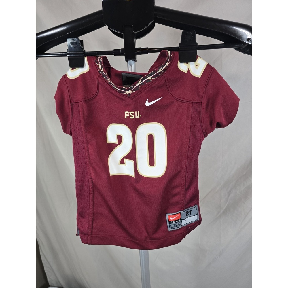 FSU Florida State University Seminoles Jersey football NIKE Boys 2T